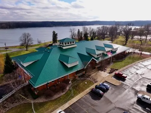 Commercial roof inspection documented in Centennial